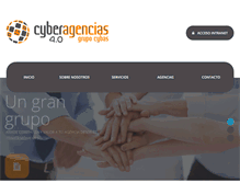 Tablet Screenshot of cyberagencias.com